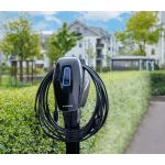MENNEKES 4You 310 napelemes fali elektromos autó töltő (22 kW, Type 2 kábellel 7,5 m)