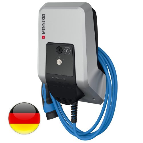 MENNEKES STANDARD fali elektromos autó töltő (22 kW, kulcsos zárral)