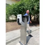 MENNEKES PROFESSIONAL fali elektromos autó töltő (22 kW, smart, fizetős, fogyasztásmérővel)