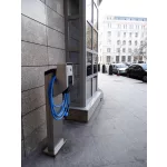 Védőtető nemesacélból MENNEKES fali elektromos autó töltőhöz