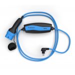 MENNEKES Hordozható elektromos autó töltő, Type 2 + háztartási aljzat, 8 m