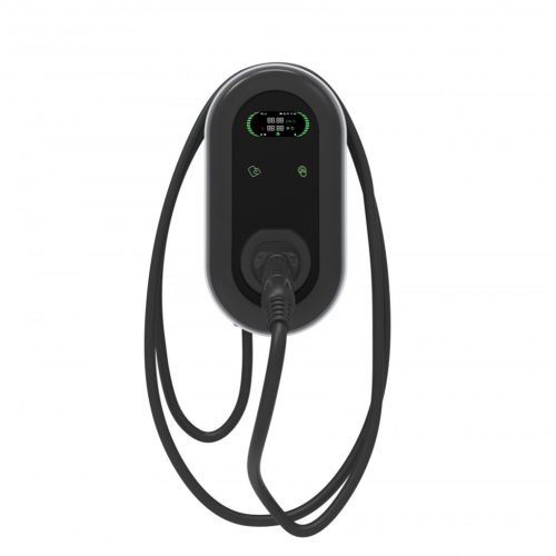 Anaheim Pro 11 fali elektromos autó töltő (fizetős, 11 kW, Type 2 kábellel 5 m)