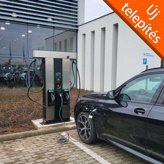 Villámtöltők a nyíregyházi BMW-nél